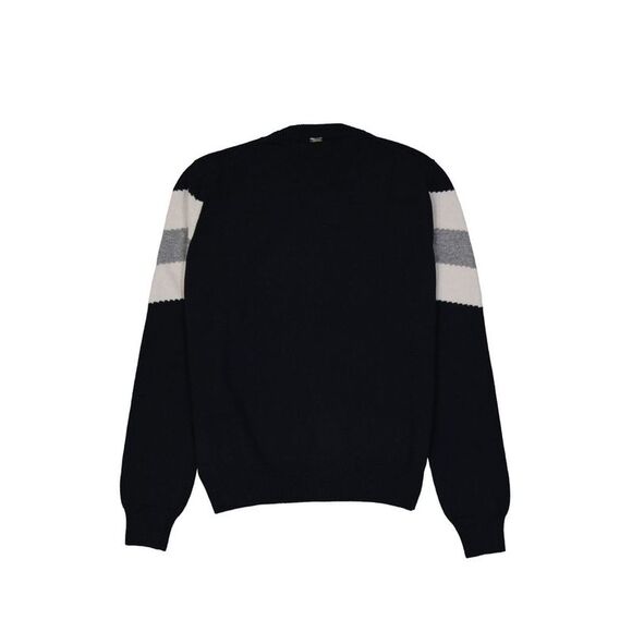 Herno Blue Wool Men's Sweatshirt - Picture 2 of 2